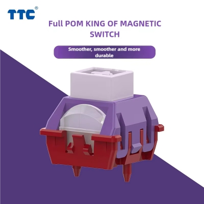 10 / 50 / 100 pcs TTC King of Magnetic Switches Full POM Gaming Magneto Keyswitch